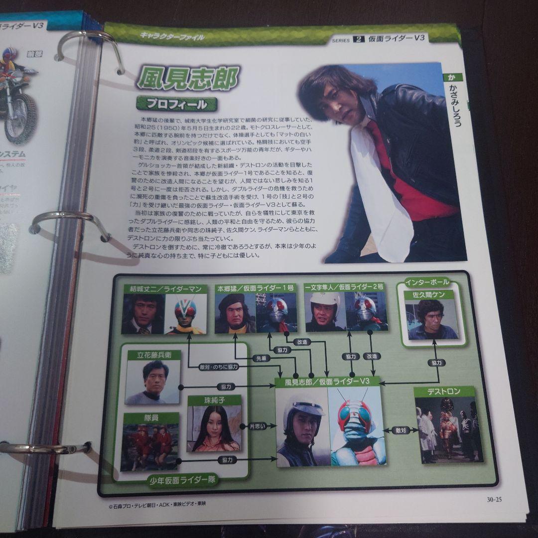 仮面ライダー OFFICIAL DATA FILE V3特集