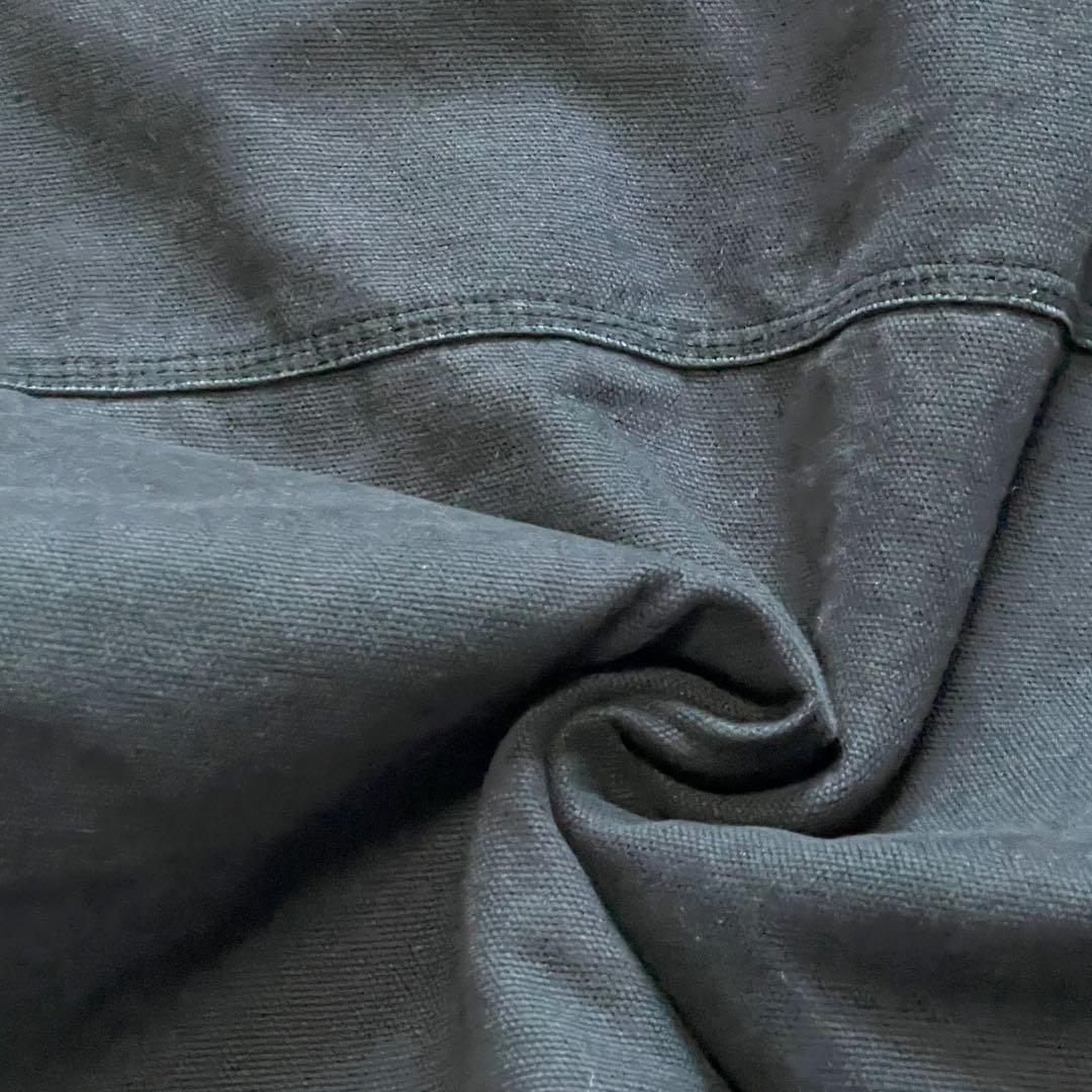 90s G.H.BASS￤裏ボア ダック アクティブジャケット￤フェードブラック