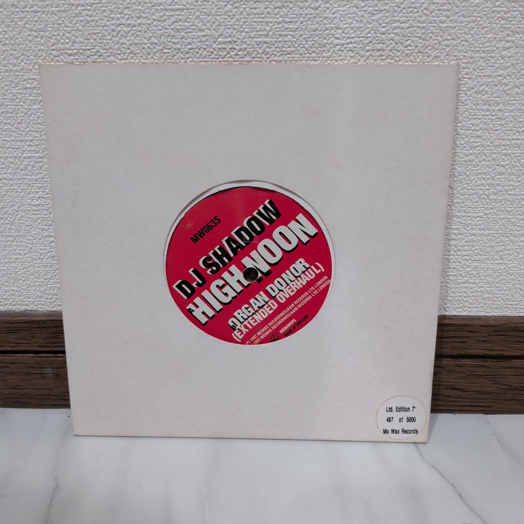 洋楽 DJ SHADOW HIGH NOON ORGAN DONOR
