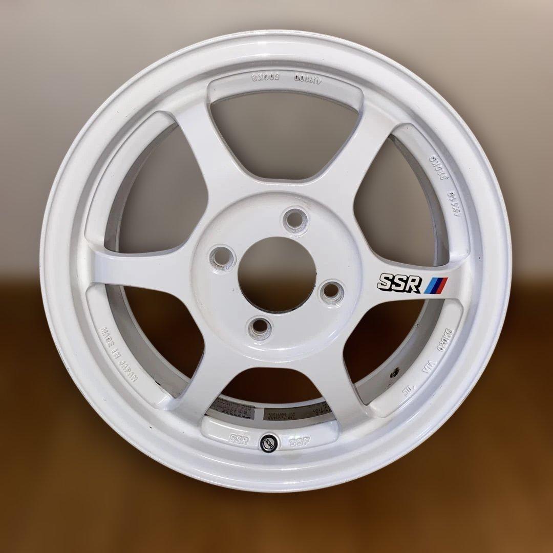 SSR TYPE-C 14インチPCD100 4H 5j +45 4本 白