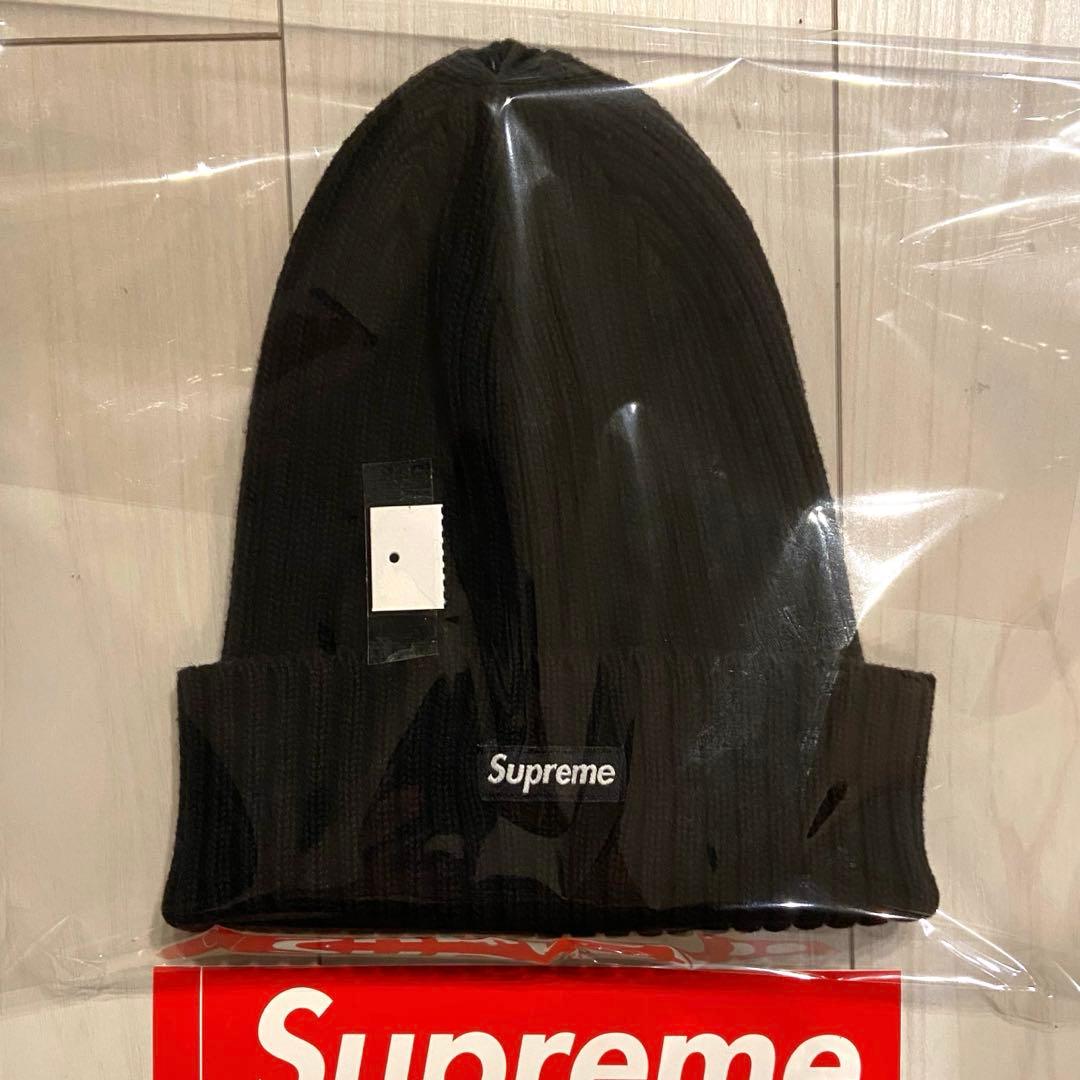 【極美品】 Supreme Overdyed Beanie 黒