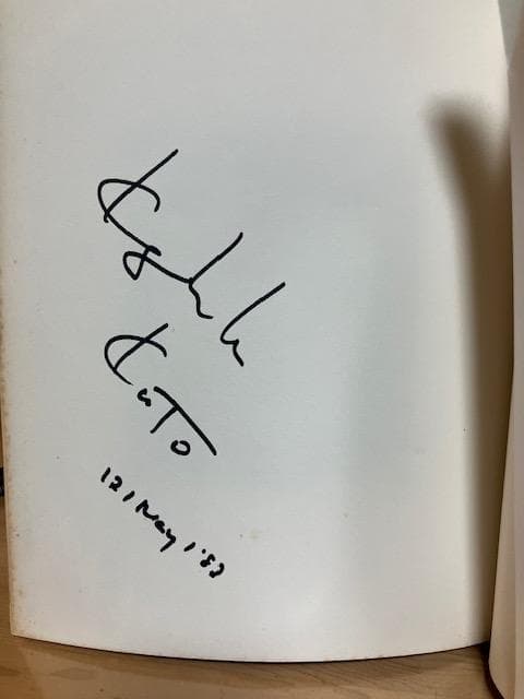 加藤和彦　ニューヨーク・レストラン狂時代（サイン入り）