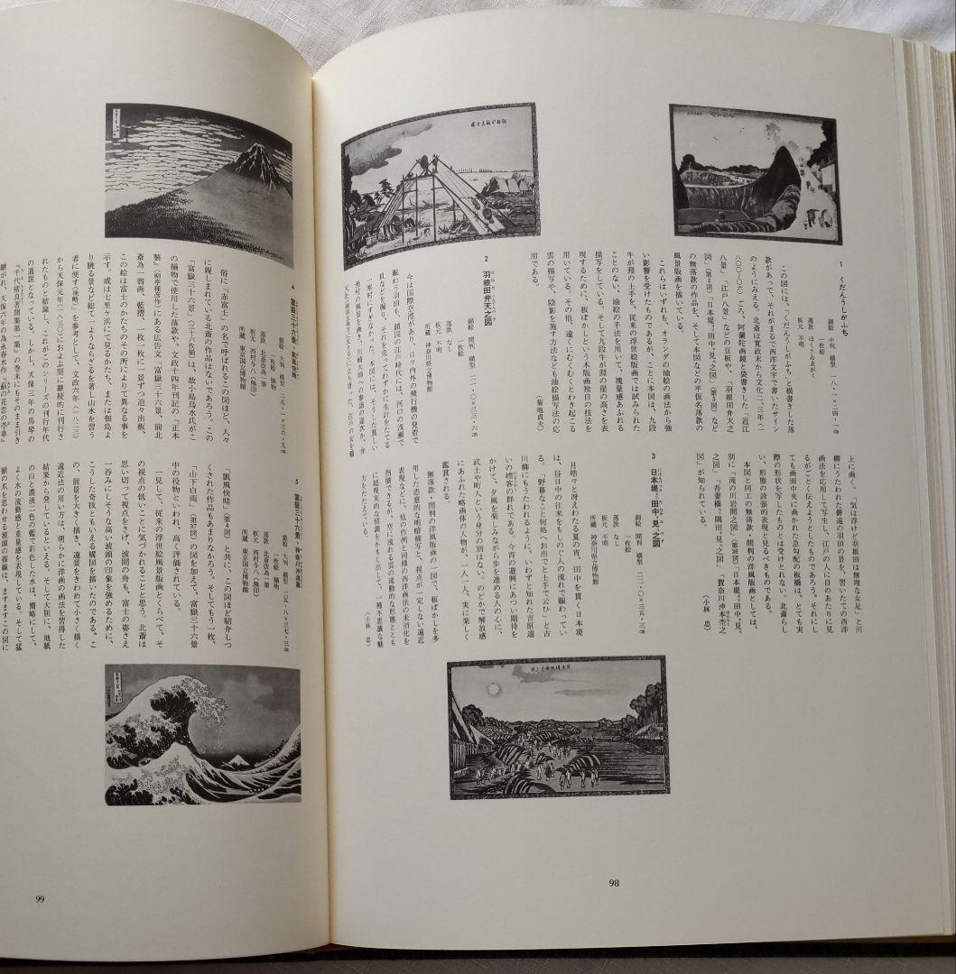 全集浮世絵版画 ５ 北斎 集英社版