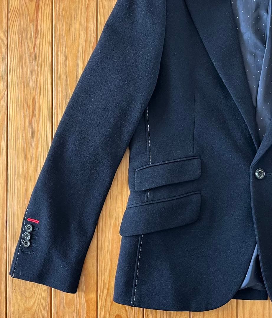 【今だけお得・美品】D/him×バーニーズニューヨーク テーラードジャケット 毛