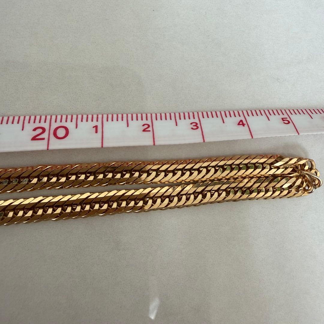 【造幣局検定】K18 喜平ネックレス 12面トリプル 30.5g 50cm