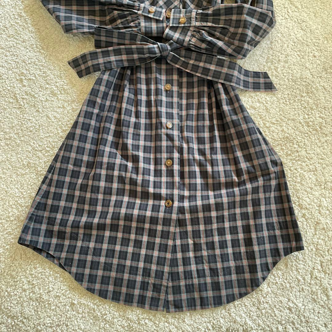 Vivienne Westwood チェック　シャツワンピース