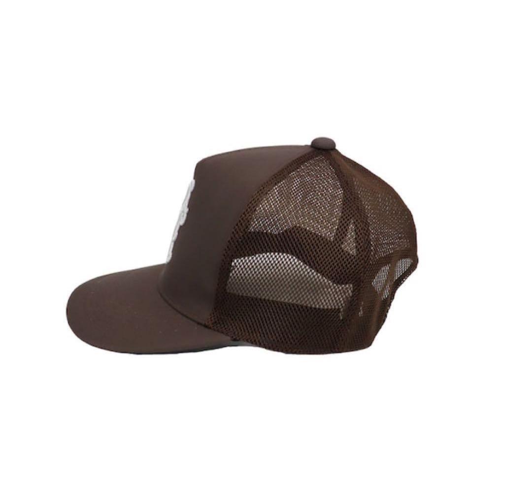 【25SS】KAMIYA カミヤ ‘’KMY‘’Mesh Cap ブラウン