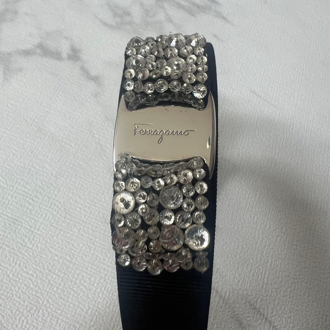 Salvatore Ferragamo カチューシャ　ビジュー