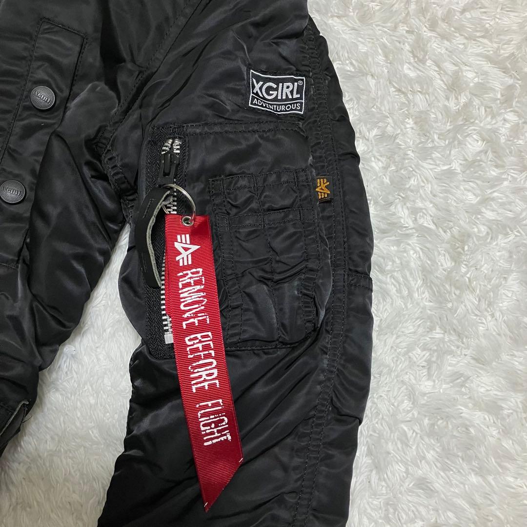 ✨レア✨ X-girl ALPHA INDUSTRIES N-3B ジャケット