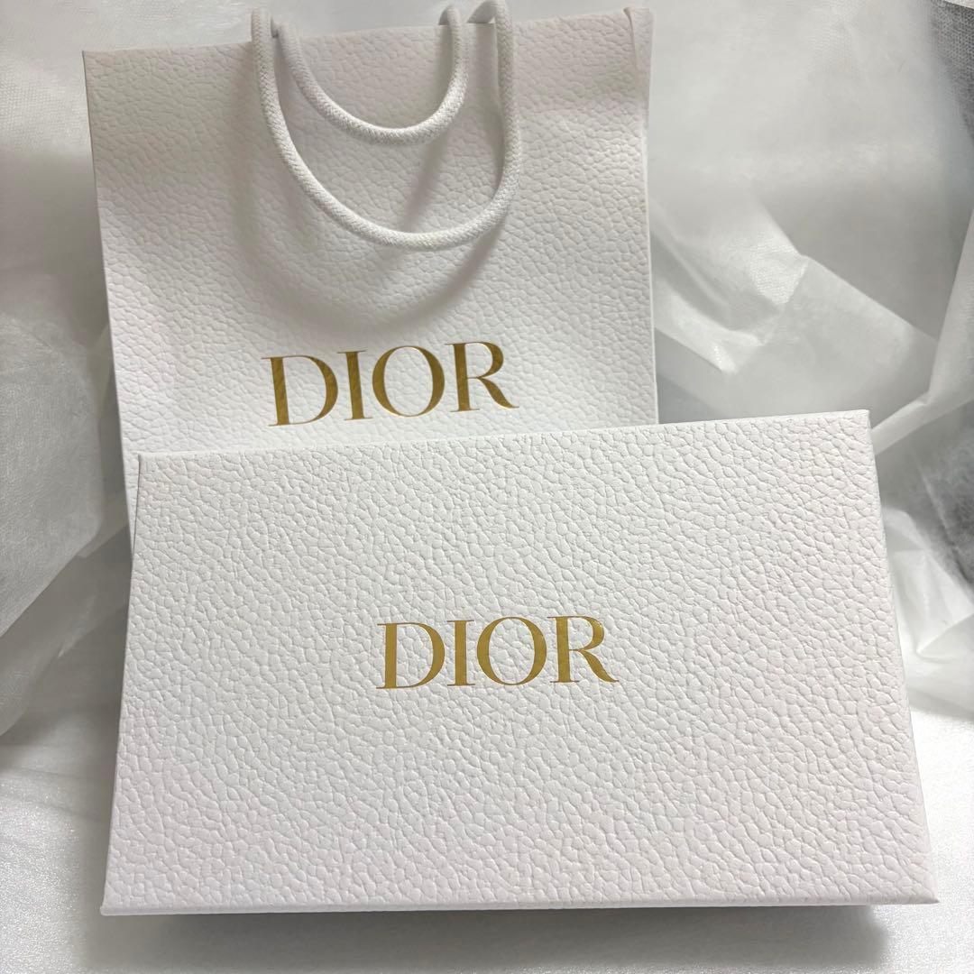 【超美品・備品付き】Dior ロングウォレット カナージュ カーフスキン ブルー