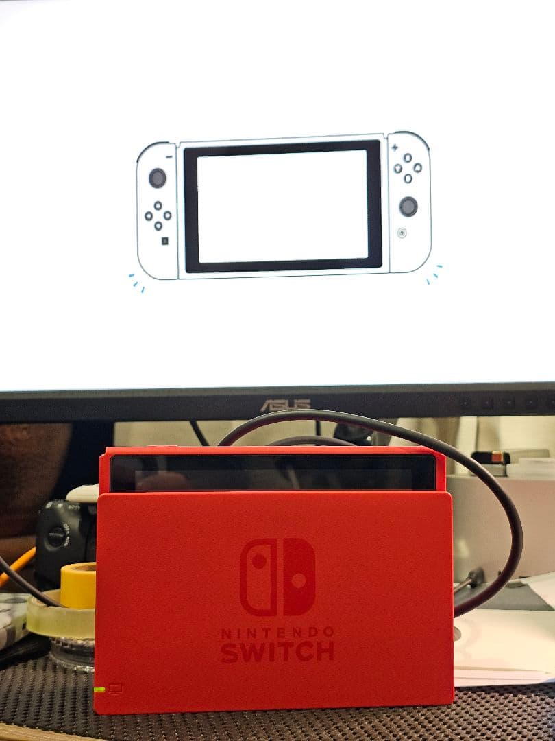 （美品）Nintendo Switch レッド本体フルセット