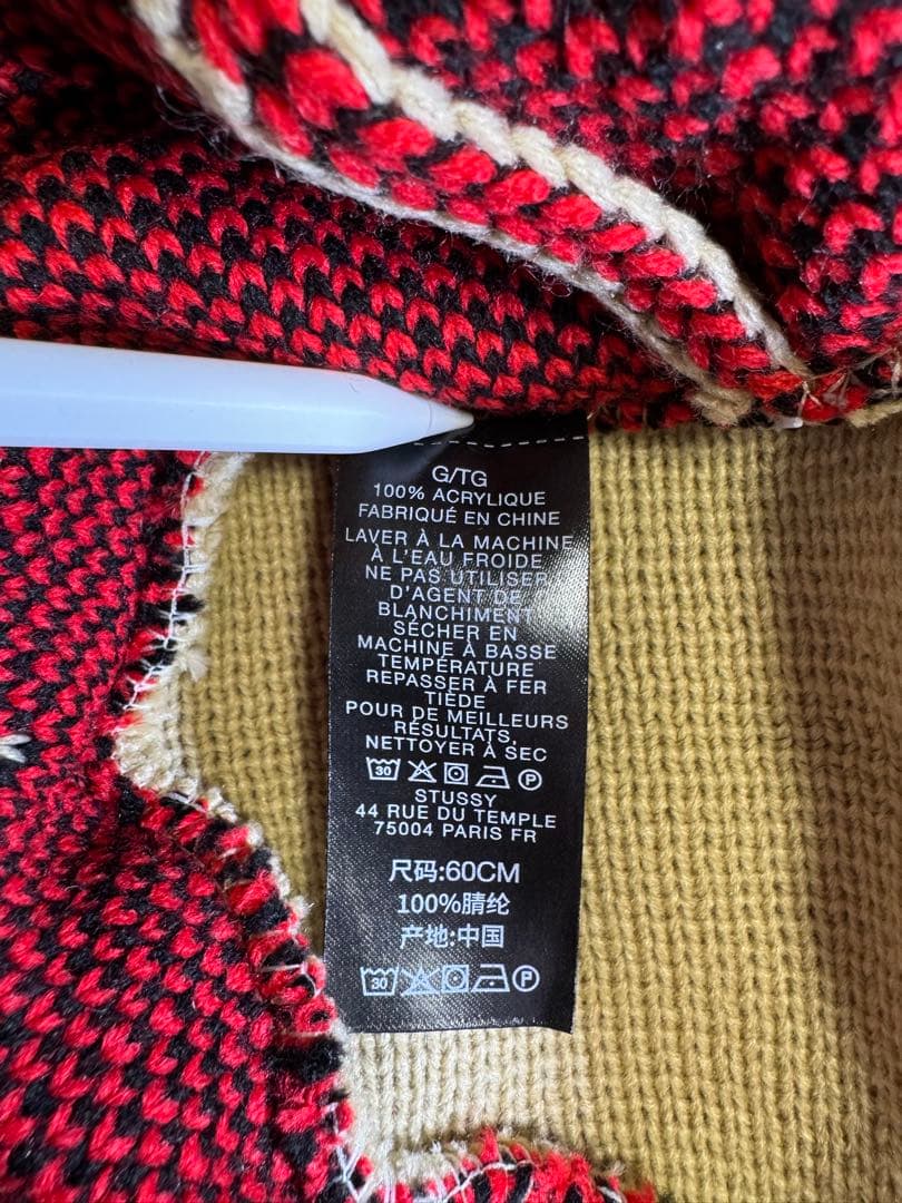 【新品】 STUSSY BUCKET STYSSY SPORT KNIT
