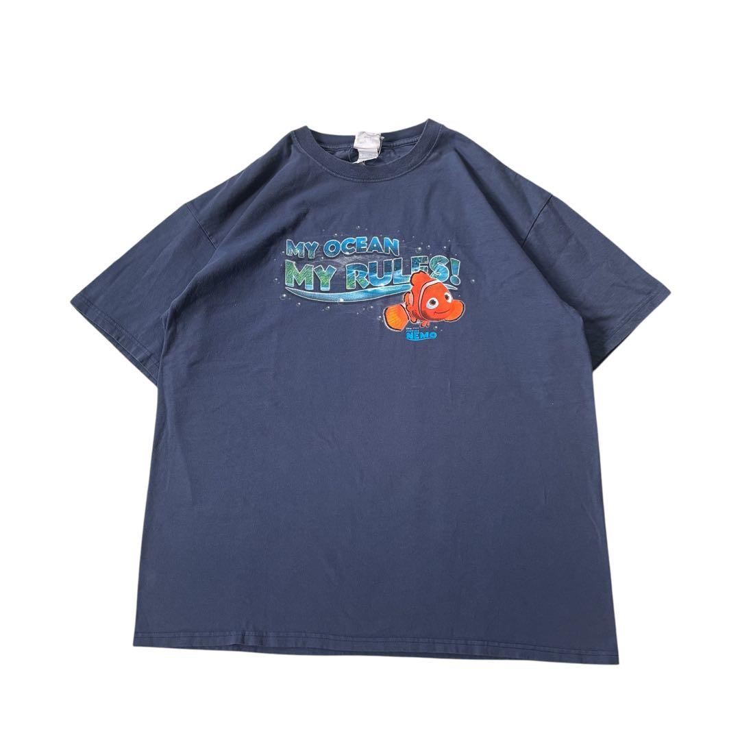 希少　Finding Nemo Disney ピクサー　ムービー　Tシャツ XL