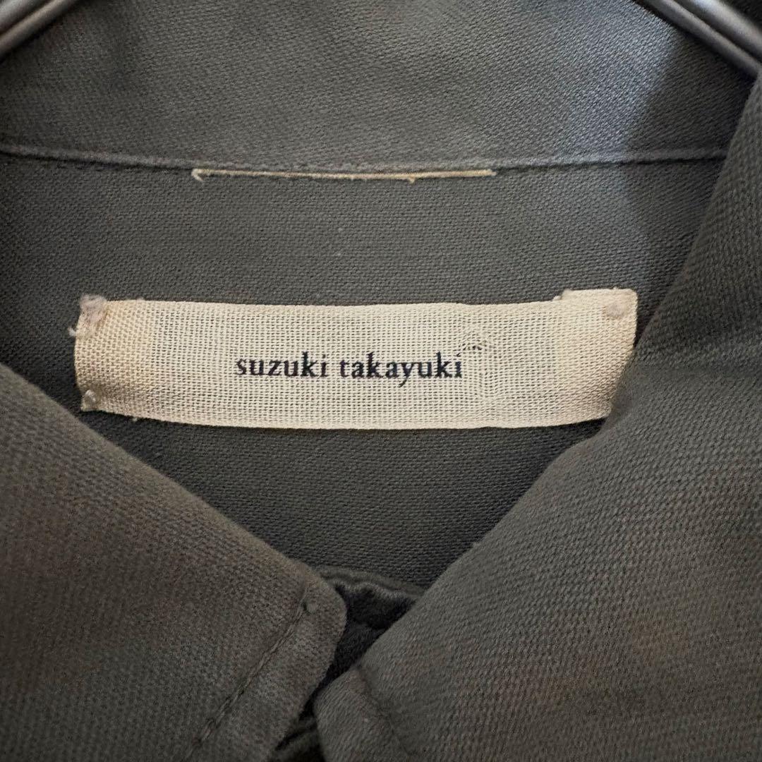 suzuki takayuki ミリタリージャケット 変形 ダメージ加工 刺繍