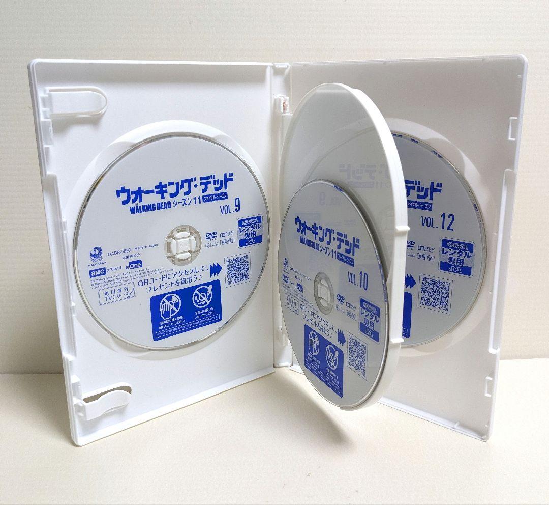 ウォーキング・デッドシーズン 11 DVD 9.10.11.12 4巻セット