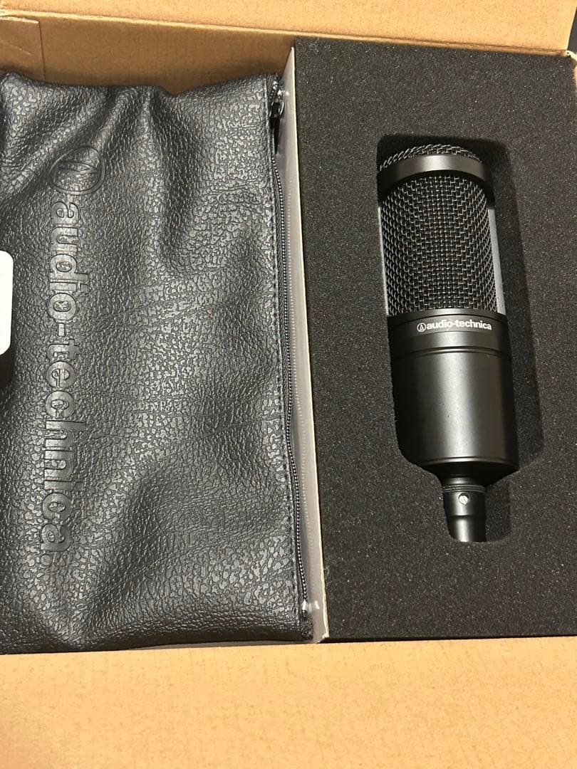 audio-technica AT2020 コンデンサーマイク　日曜限定値下げ