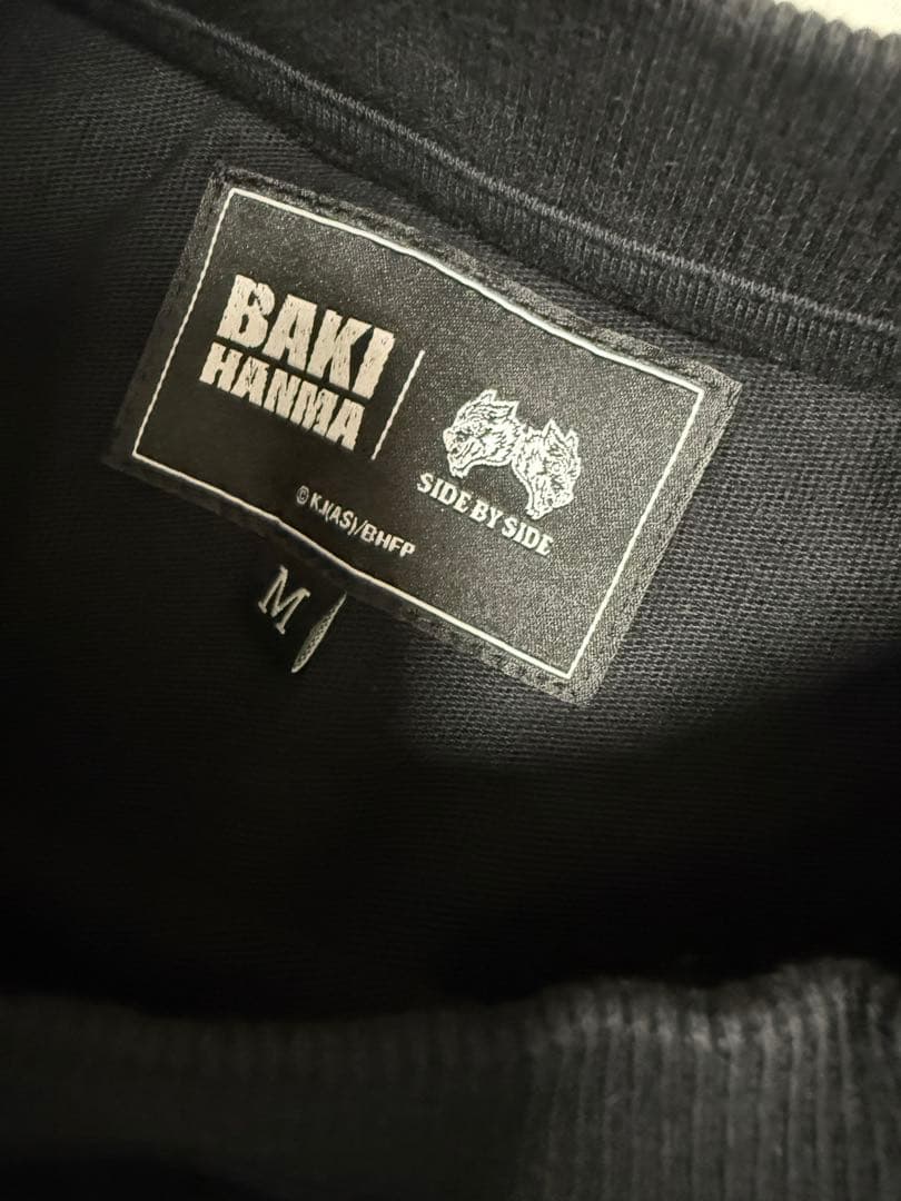 DARC SPORT x 刃牙 範馬勇次郎　Tシャツ　Mサイズ　黒