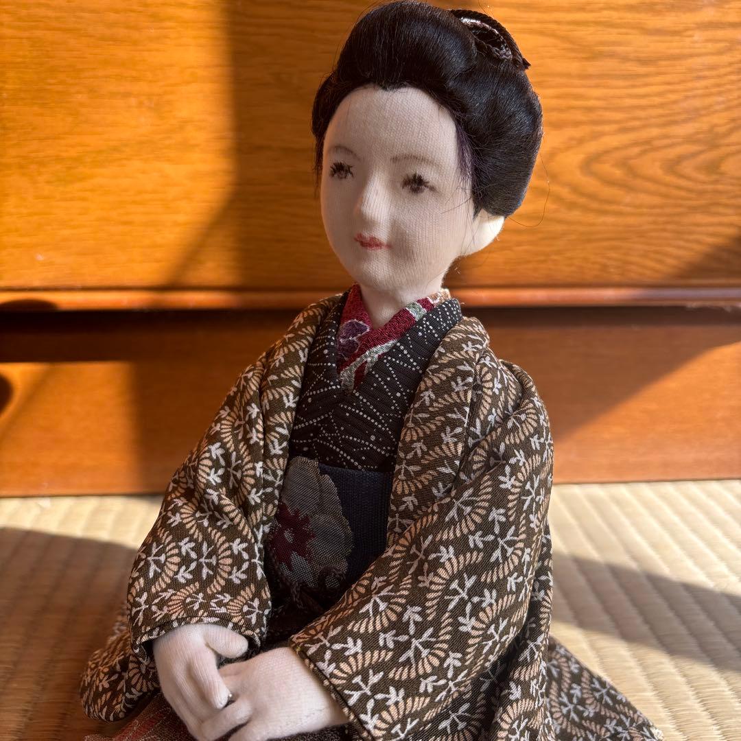 ⑤布製の着物人形