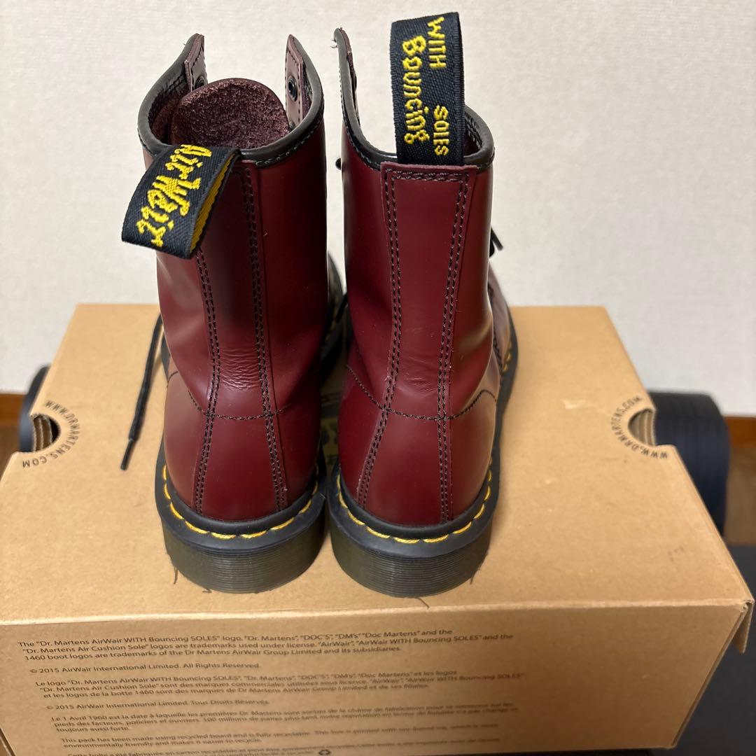 Dr. Martens チェリーレッド ワークブーツ