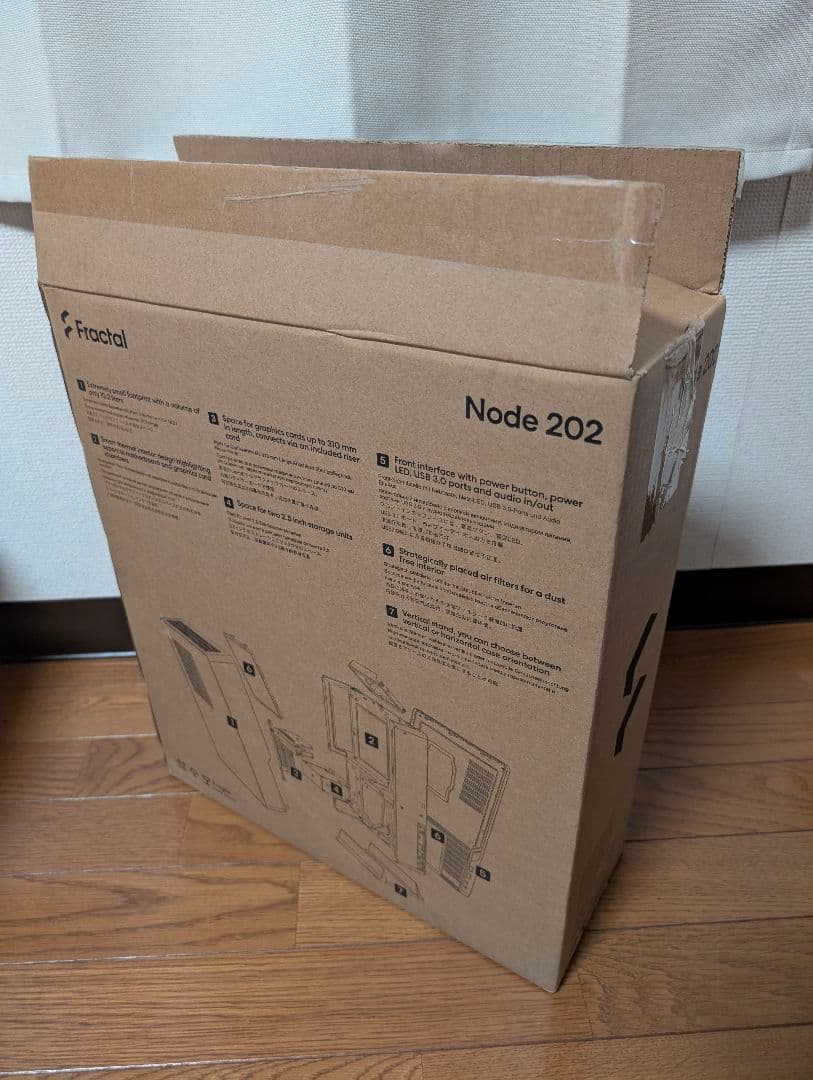【状態良好】　Fractal Design Node 202 PCケース