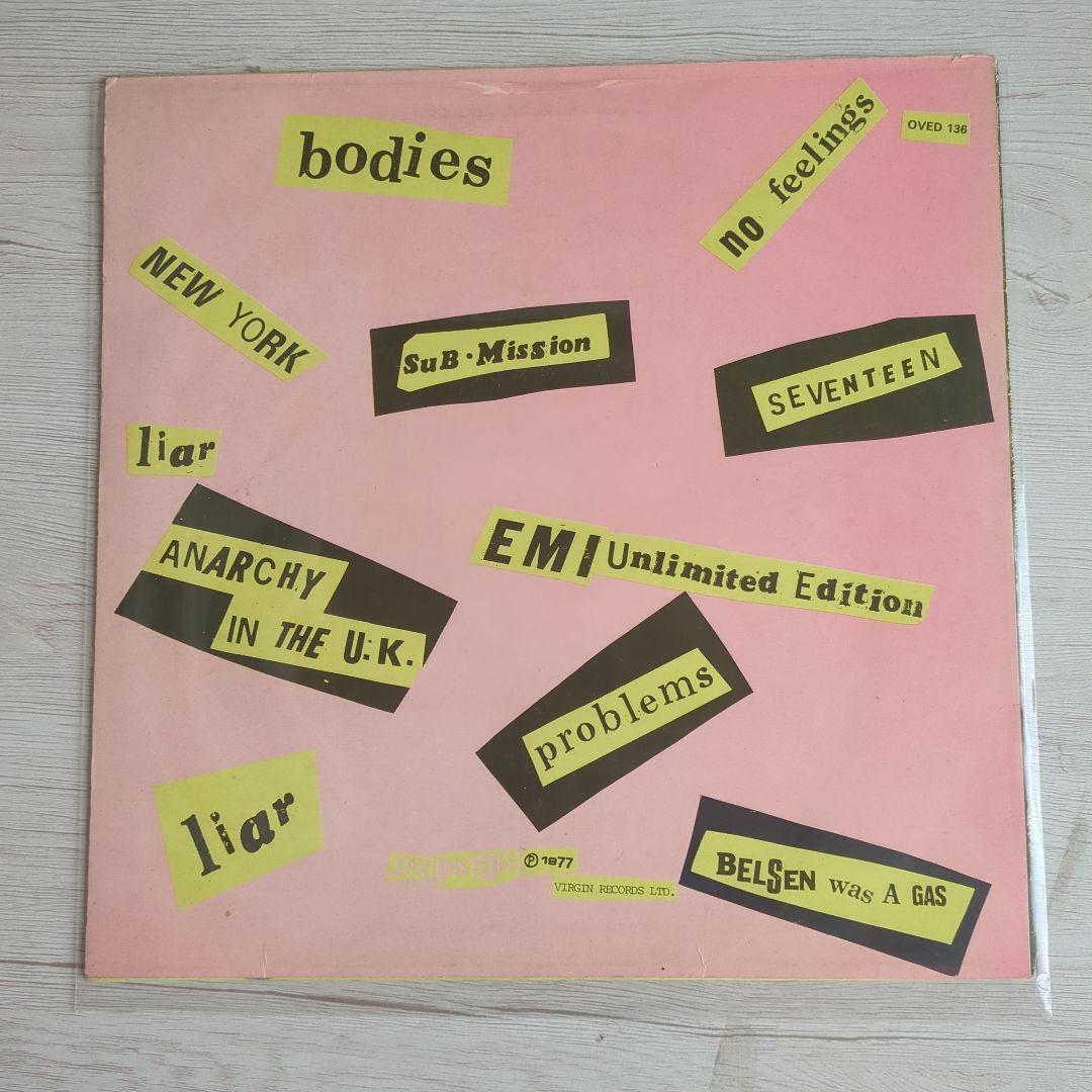 洋楽 Sex Pistols Never Mind The Bollocks LP
