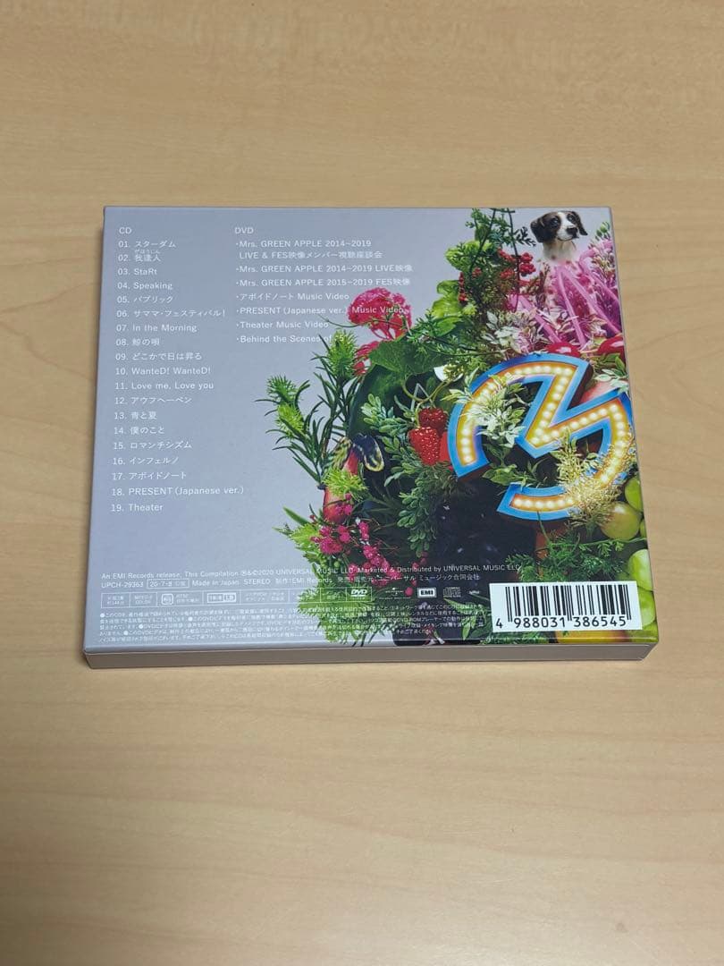 Mrs. GREEN APPLE 5 初回限定版Blu-ray フェーズ1