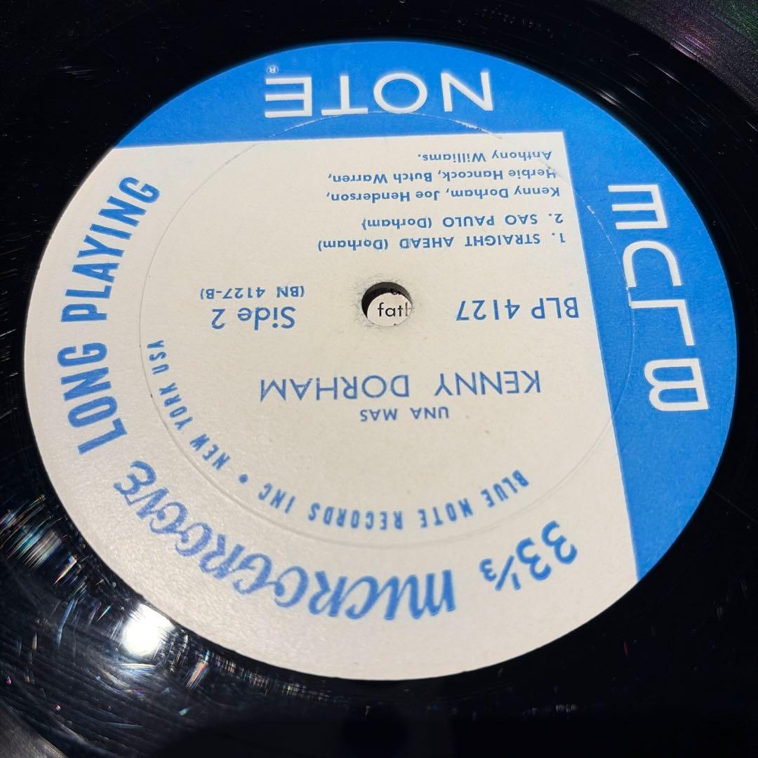 [レコード] Kenny Dorham UNA MAS LP blue note