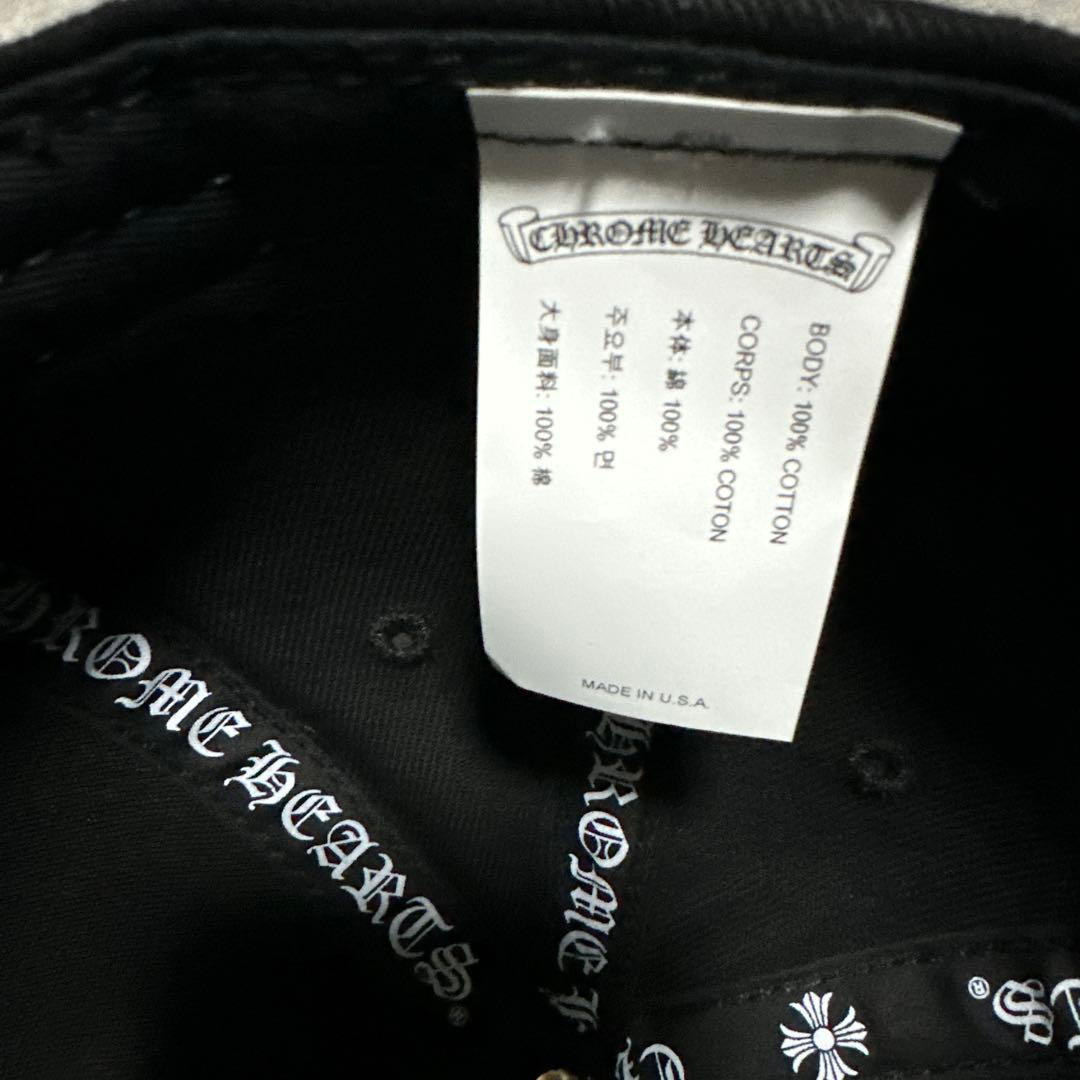 s*e様 新品Chrome Hearts Baseball Cap RS 3 C