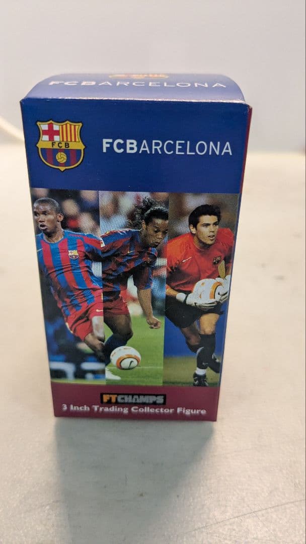 未開封FC BARCELONA 3インチトレーディングフィギュア 1BOX