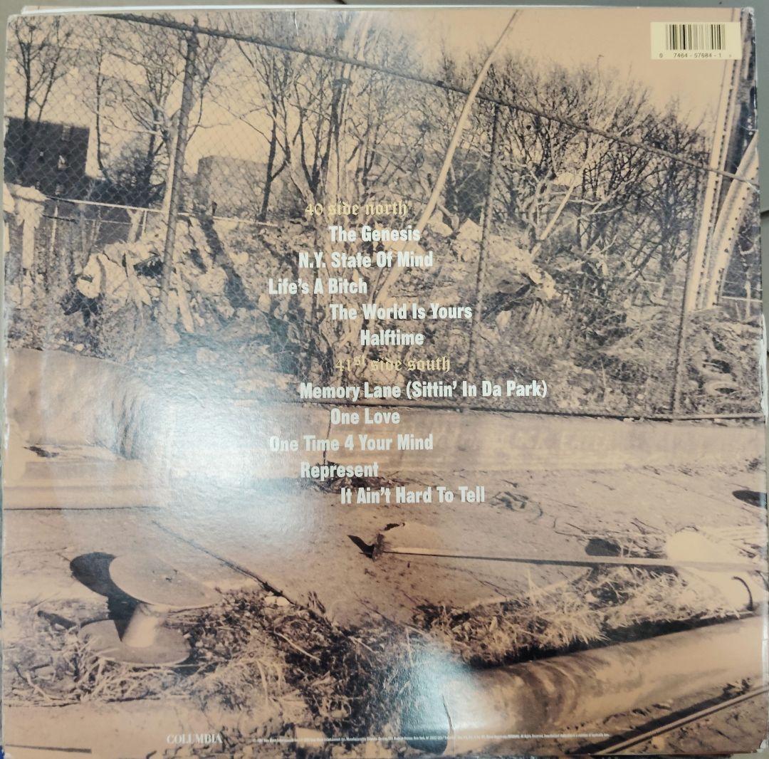 NAS illmatic オリジナル盤　刻印有