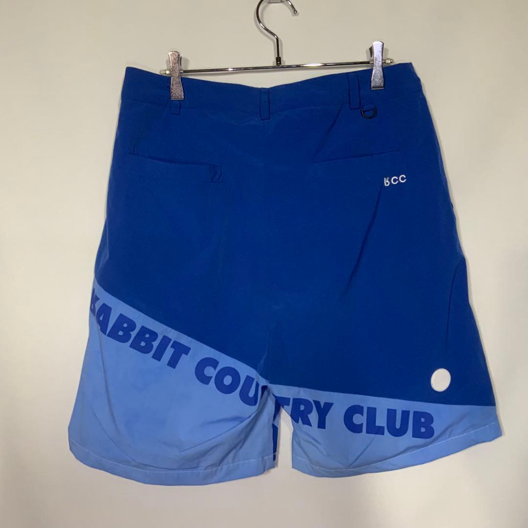 FR2 GOLF ハーフパンツ　ショートパンツ　ブルー　ストレッチ　Lサイズ