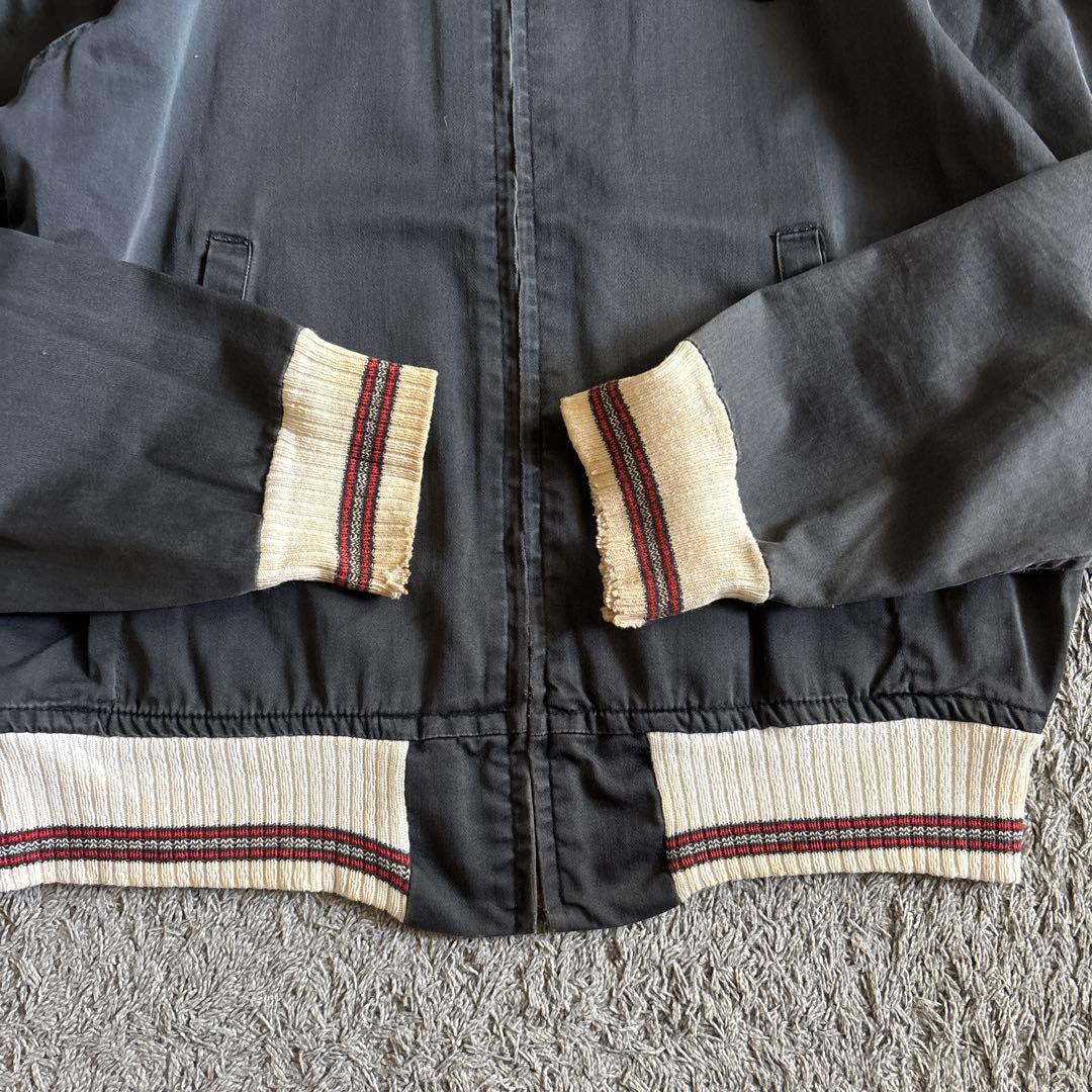 ジャケット・アウター 50s Black cotton blouson fade vintage