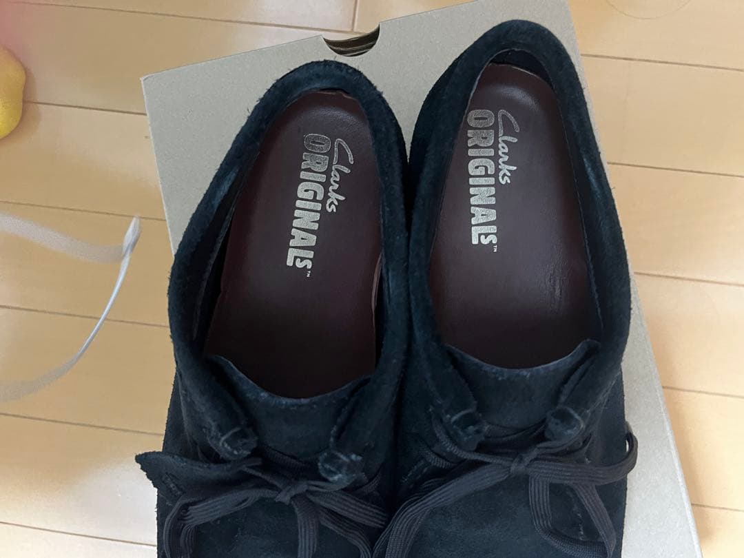 CLARKS ワラビー ゴアテックス BLACK 26.5cm