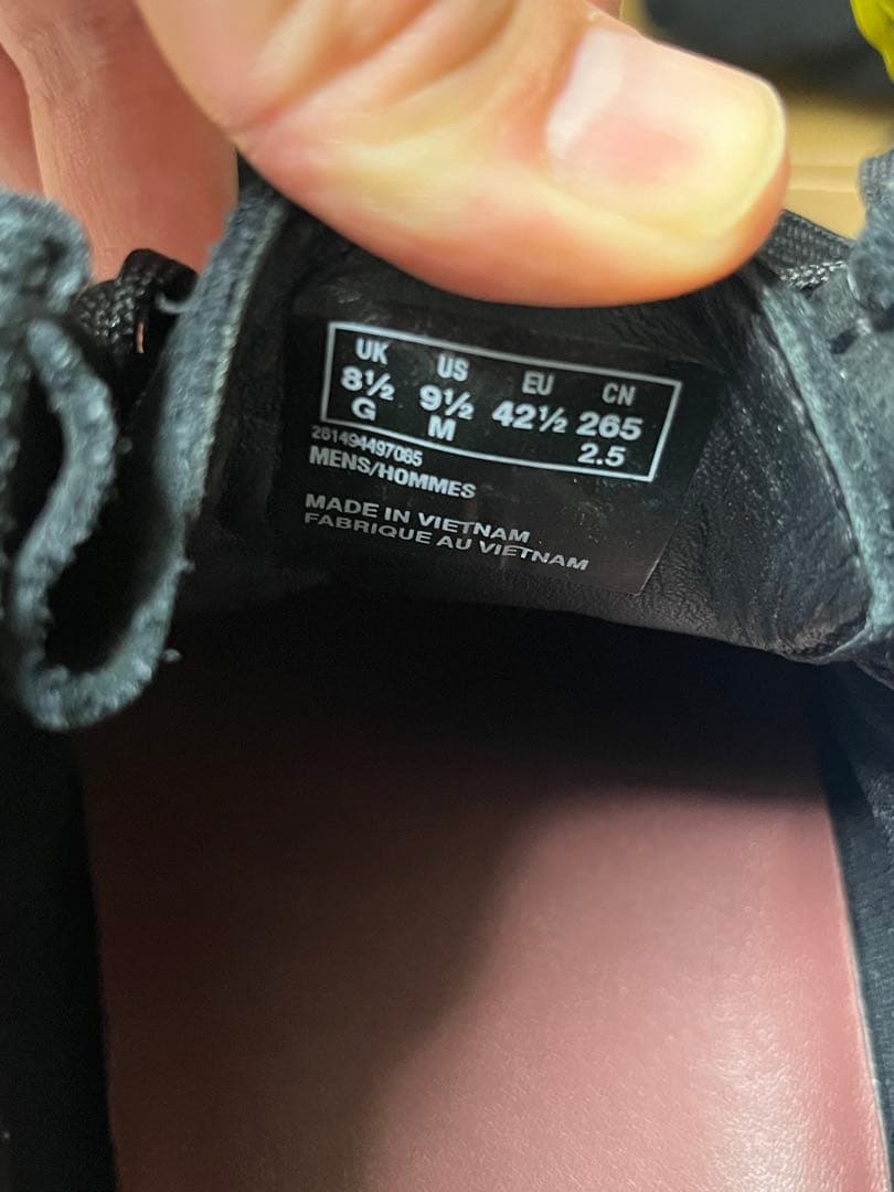 CLARKS ワラビー ゴアテックス BLACK 26.5cm