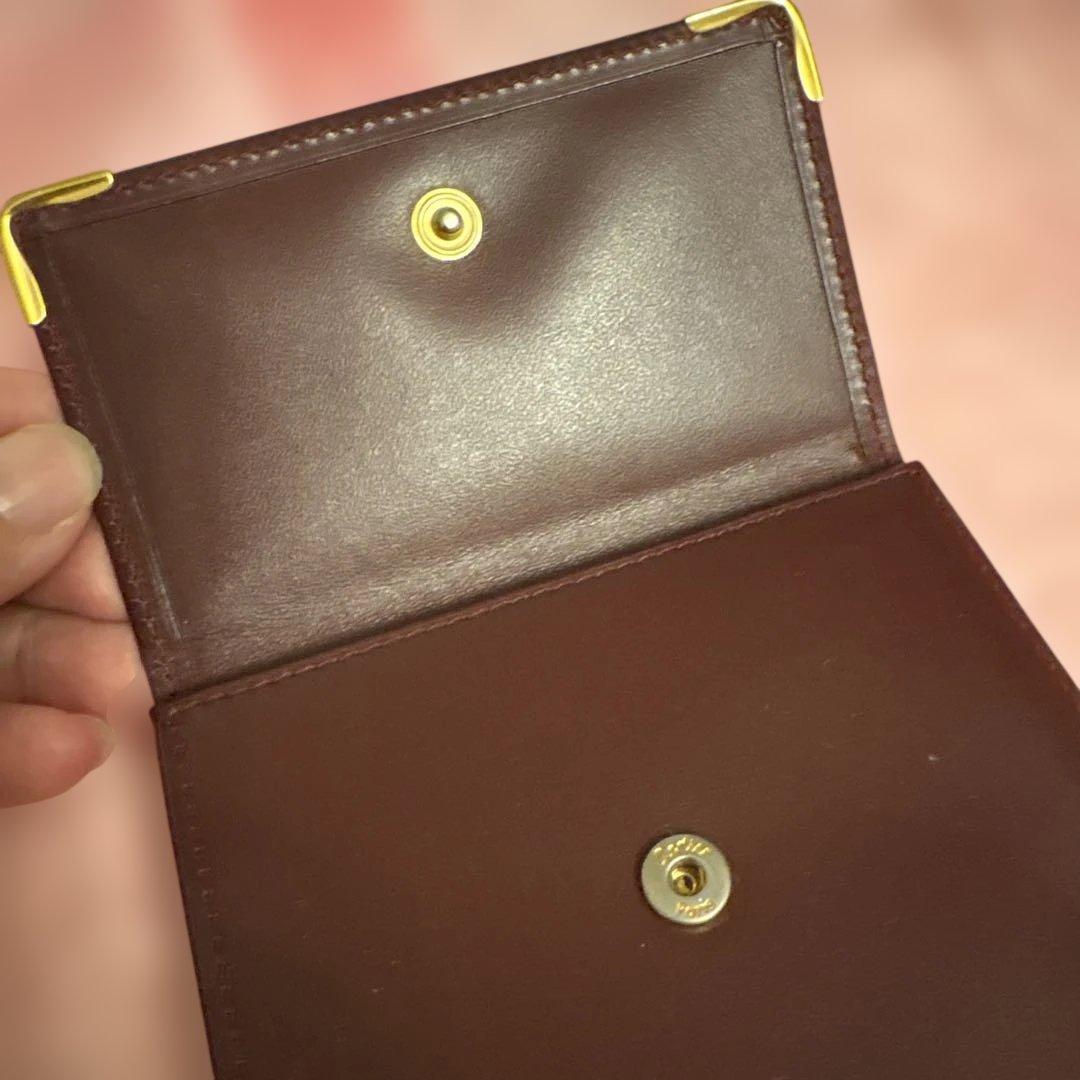 Cartier カルティエ　財布　三つ折り