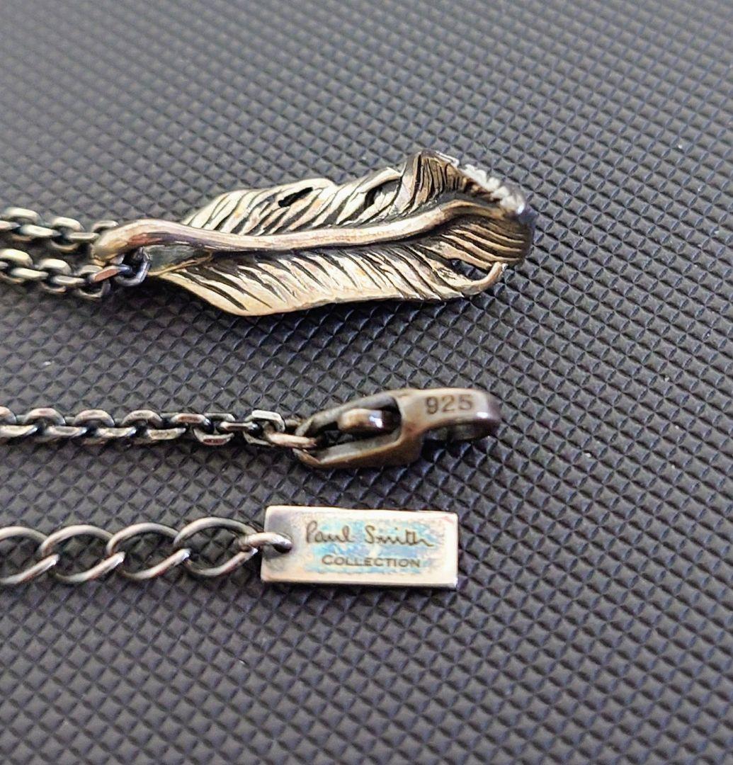 Paul Smith Collection　フェザーネックレス　シルバー925