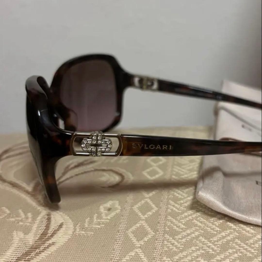 BVLGARI ブラウン サングラス ケース付き
