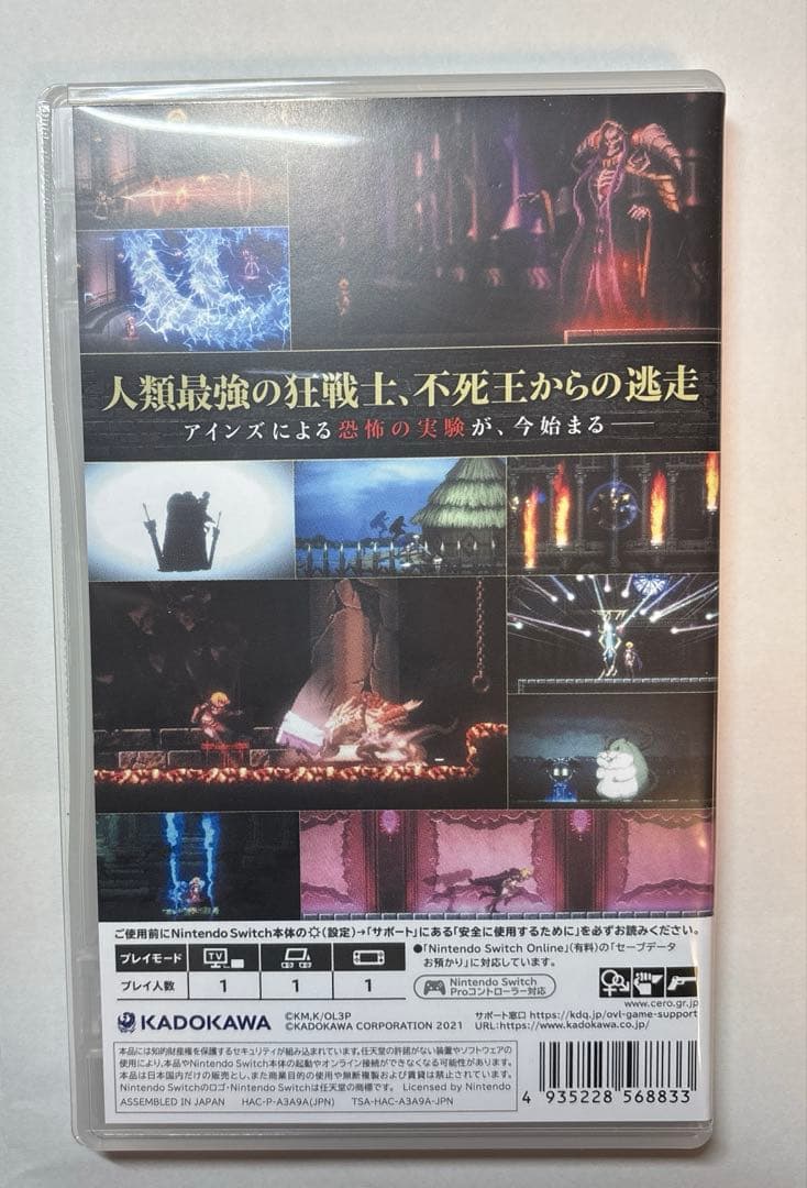 Nintendo Switch OVERLORD ESCAPE FROM NAZARICK Switch