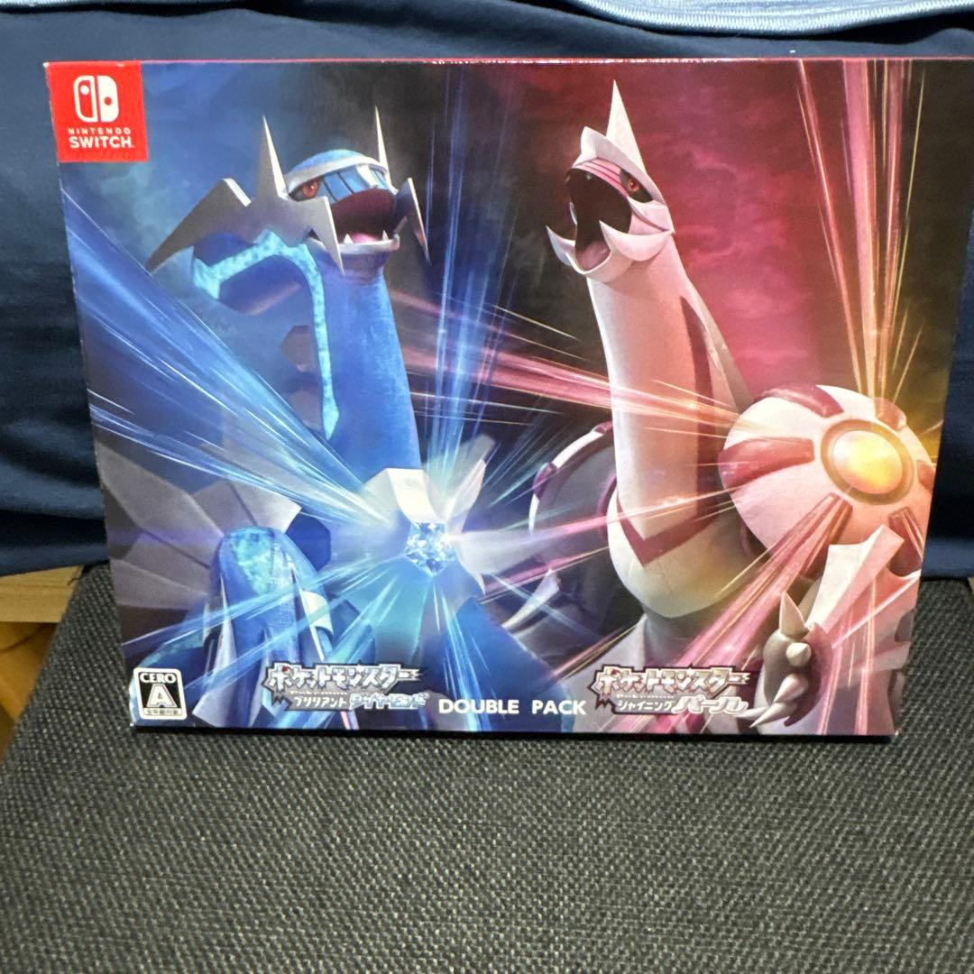 美品　ポケモン　ブリリアントダイヤモンド & シャイニングパール ダブルパック