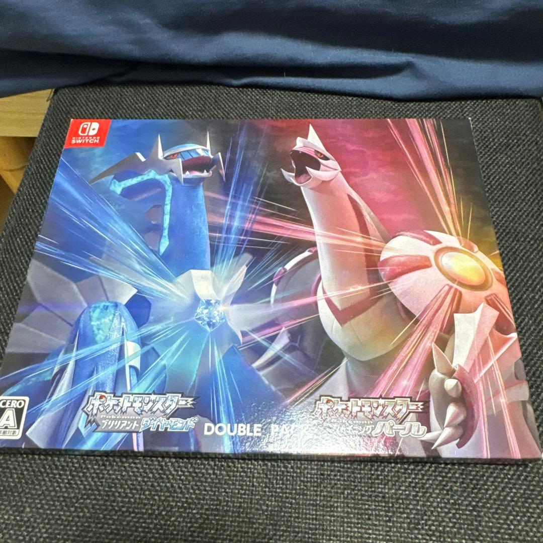 美品　ポケモン　ブリリアントダイヤモンド & シャイニングパール ダブルパック