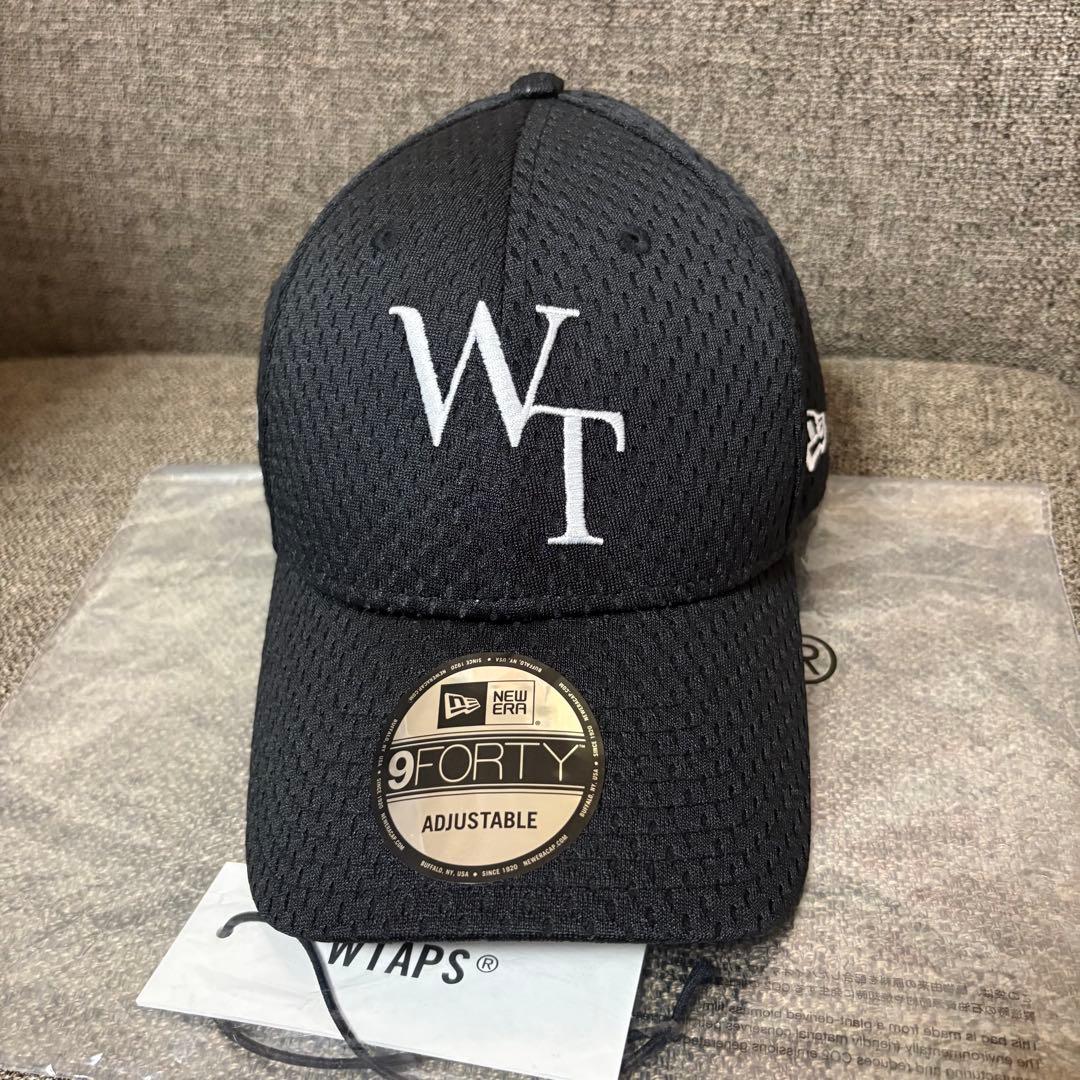 25SS WTAPS 9FORTY CAP キャップ NEWERA BLACK