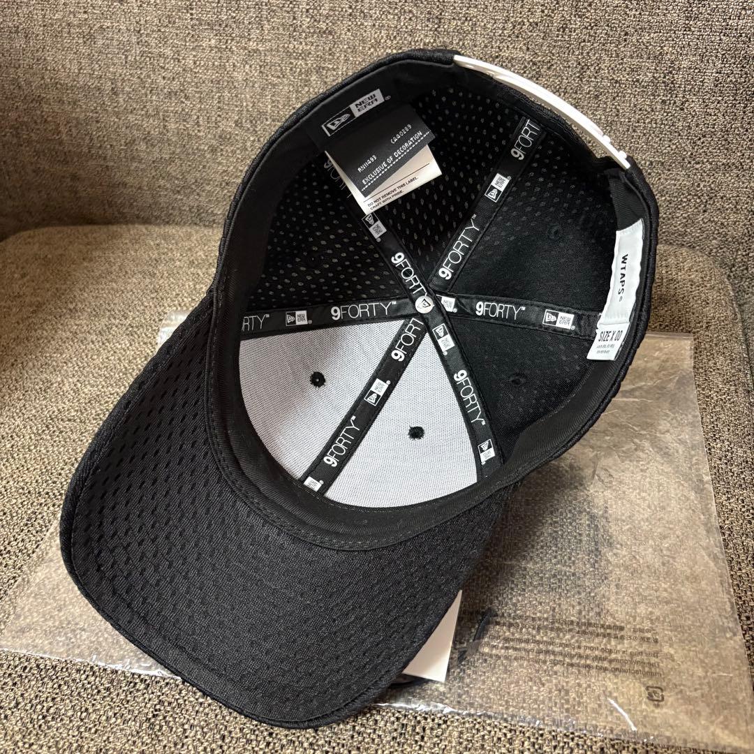 25SS WTAPS 9FORTY CAP キャップ NEWERA BLACK
