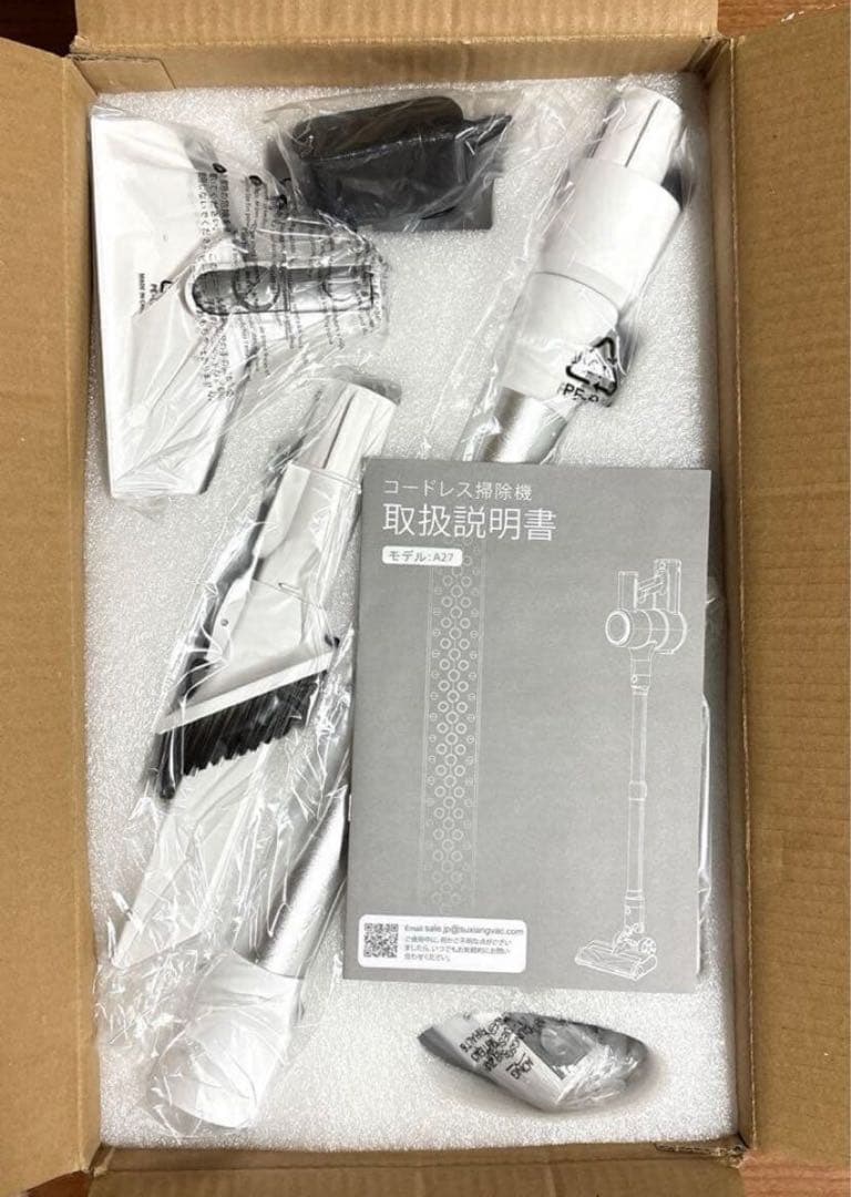 掃除機⭐️コードレス 65Kpa超強力吸引 50分連続稼働 LEDライト 低騒音