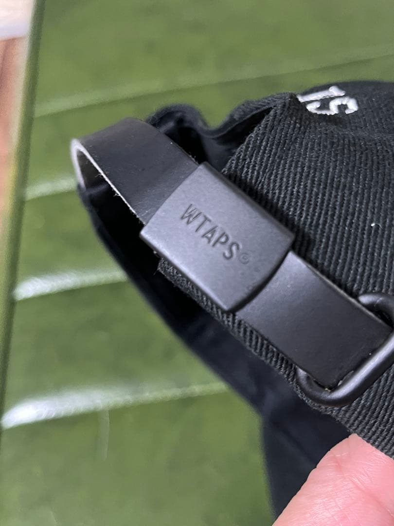★正規/美品★wtaps 23ss キャップ 黒 フリーサイズ ダブルタップス
