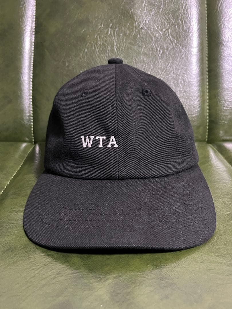 ★正規/美品★wtaps 23ss キャップ 黒 フリーサイズ ダブルタップス