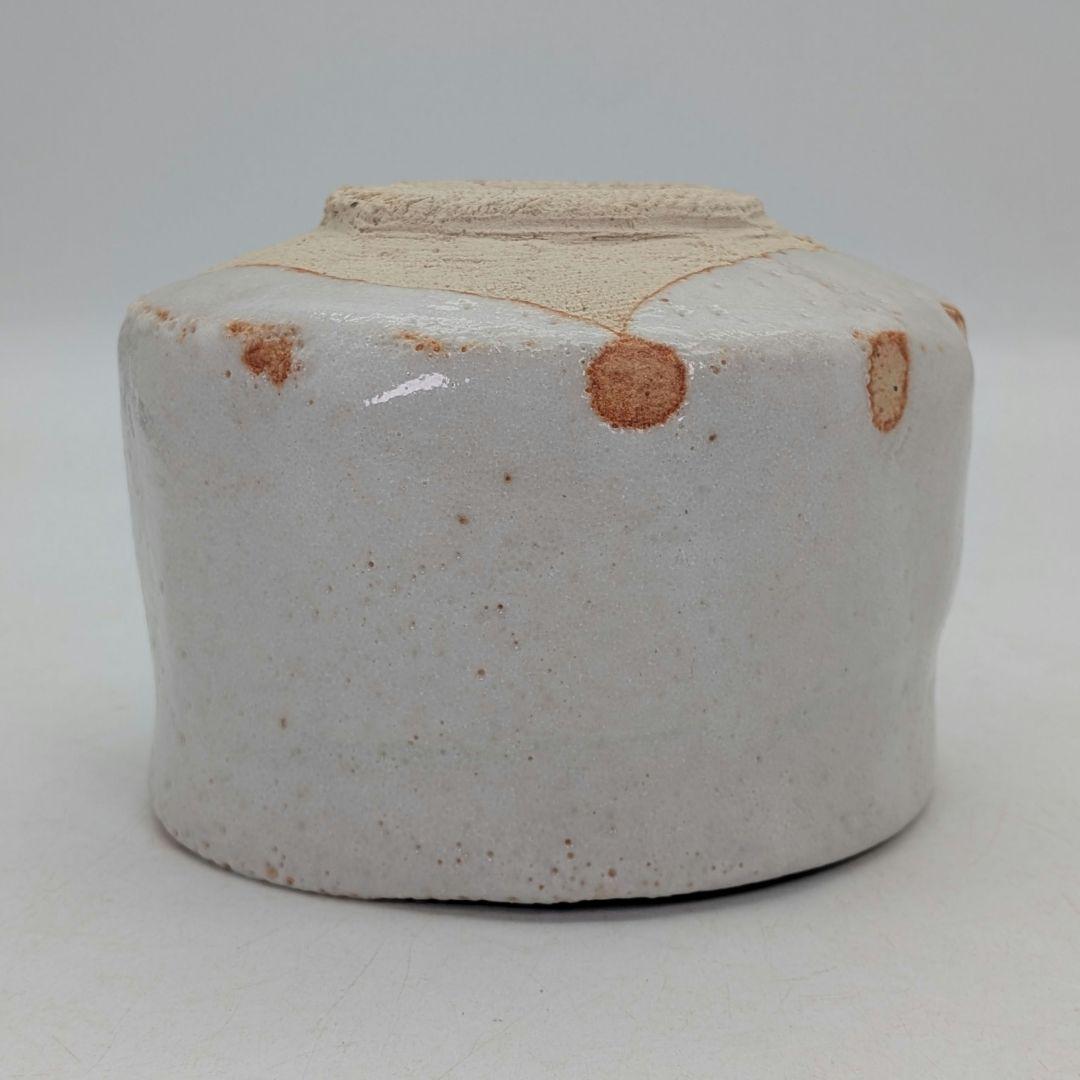 佐藤嘉祐 志野茶盌 共箱共布 美濃焼 志野焼 抹茶碗 抹茶茶碗 茶道具 茶器