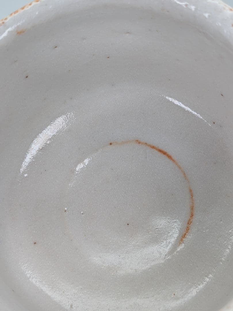 佐藤嘉祐 志野茶盌 共箱共布 美濃焼 志野焼 抹茶碗 抹茶茶碗 茶道具 茶器