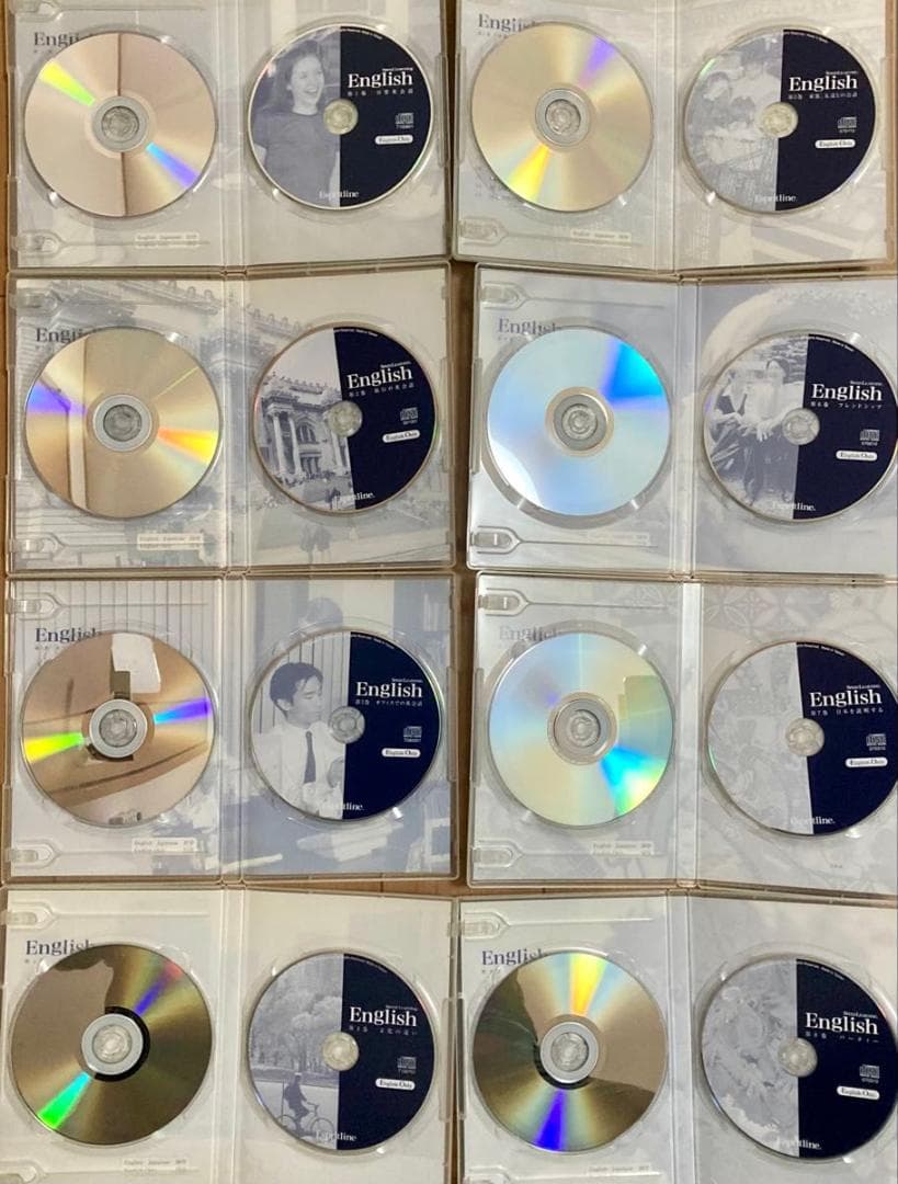 スピードラーニング English 英会話 CD 全48巻セット　CDプレーヤー