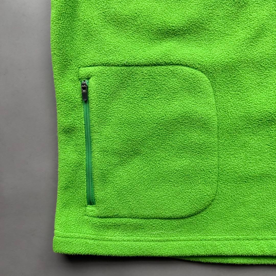 STUSSY TEMPO LAYER VEST フリースベスト ライムグリーン