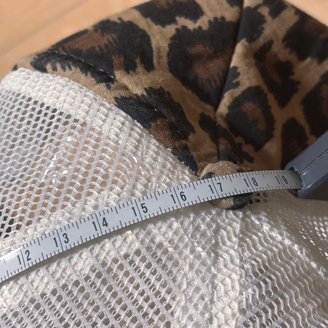 【超希少】初期 Supreme レオパード柄 メッシュ　キャップ